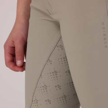 Rijbroek Optima LX voor jonge ruiters Shires Aubrion Beige