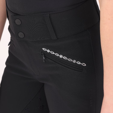 Pantalon d'équitation Optima LX jeune cavalier Shires Aubrion Noir Pantalon d'équitation Optima LX jeune cavalier Shires Aubrion Noir
