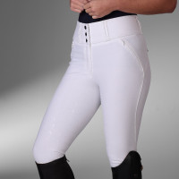 Pantalon d'équitation Optima MX Shires Aubrion Blanc Pantalon d'équitation Optima MX Shires Aubrion Blanc