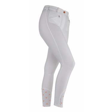 Pantalon d'équitation Thompson Shires Aubrion Blanc