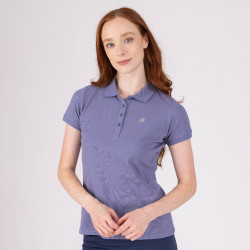Polo manches courtes Equestrian Shires Aubrion Orage Bleu Polo manches courtes Equestrian Shires Aubrion Orage Bleu