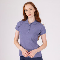 Polo met korte mouwen Equestrian Shires Aubrion Onweer Blauw