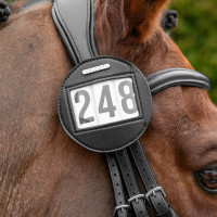 Porte-numéro de filet Shires Velociti Noir Porte-numéro de filet Shires Velociti Noir