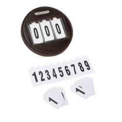Porte-numéro rond Shires Velociti Marron Porte-numéro rond Shires Velociti Marron