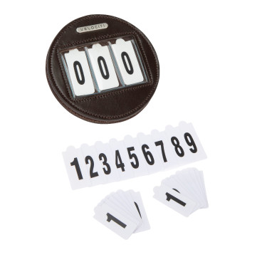 Porte-numéro rond Shires Velociti Marron Porte-numéro rond Shires Velociti Marron
