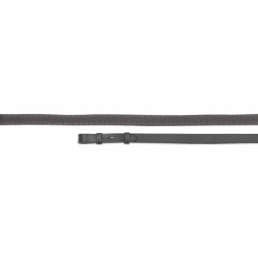 Rênes caoutchouc souple 48" Shires Velociti Gara Noir