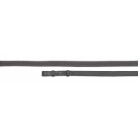 Shires Velociti Gara soepele rubberteugels 48" Zwart