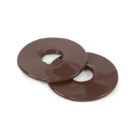 Rondelles de mors silicone Shires Noir