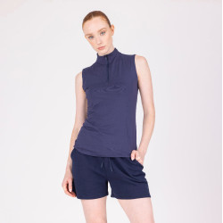 Short molleton React Shires Aubrion Minuit Bleu
