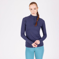Basislaag met lange mouwen React Shires Aubrion Middernacht Blauw