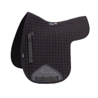 Shires Arma Deluxe katoenen zadeldek Zwart