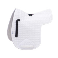 Tapis de selle coton Deluxe Shires Arma Numnah Blanc