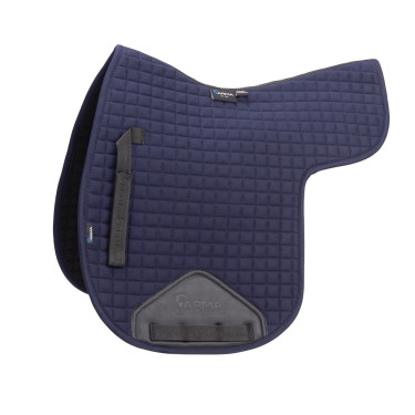 Tapis de selle coton Deluxe Shires Arma Numnah Marine Bleu marine