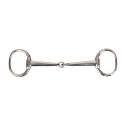 Enkelgebroken bit Hobby Horse Imperial Riding Free Spirit Zilver