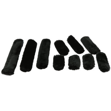 Set pour licol Equi-Theme Teddy Noir Set pour licol Equi-Theme Teddy Noir