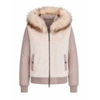 Bombers Pénélope Lyon réversible femme Écru Blanc Bombers Pénélope Lyon réversible femme Écru Blanc