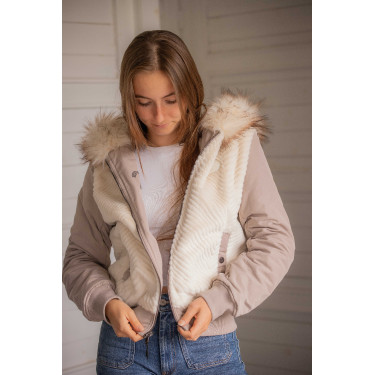 Bombers Pénélope Lyon réversible femme