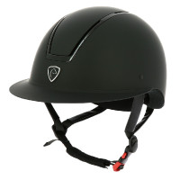 Casque Equi-Theme Glint Mat Noir / noir brillant