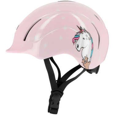 Casque Equithème EK Pady Licorne Rose