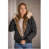 Bombers Pénélope LeoLyon femme Noir Bombers Pénélope LeoLyon femme Noir
