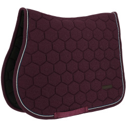 Tapis de selle mixte Equithème Honey Bordeaux Tapis de selle mixte Equithème Honey Bordeaux