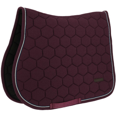 Tapis de selle mixte Equithème Honey Bordeaux Tapis de selle mixte Equithème Honey Bordeaux