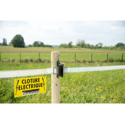 Verkeersbord omheining Beaumont Verkeersbord omheining Beaumont