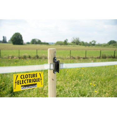 Verkeersbord omheining Beaumont Verkeersbord omheining Beaumont
