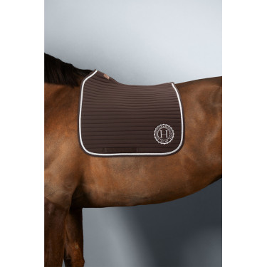 Tapis de selle Rider Harcour Karembar Cacao Marron Tapis de selle Rider Harcour Karembar Cacao Marron