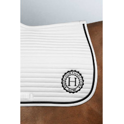 Tapis de selle Rider Harcour Karembar Blanc / noir Tapis de selle Rider Harcour Karembar Blanc / noir