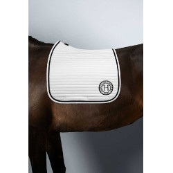 Tapis de selle Rider Harcour Karembar Blanc / noir Tapis de selle Rider Harcour Karembar Blanc / noir
