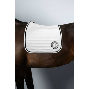 Tapis de selle Rider Harcour Karembar Blanc / noir Tapis de selle Rider Harcour Karembar Blanc / noir