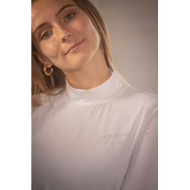T-shirt d’équitation manches longues Pénélope Charlotte