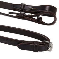 Leren dressuurhoofdstel Dressage Equestro Donkerbruin Leren dressuurhoofdstel Dressage Equestro Donkerbruin