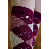 Chaussettes Equi-Theme Argyle femme Beige / écru Chaussettes Equi-Theme Argyle femme Beige / écru