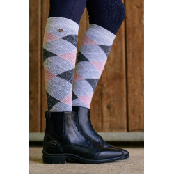 Chaussettes Equi-Theme Argyle femme pour Cavalier