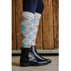 Chaussettes Equi-Theme Argyle femme pour Cavalier