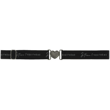 Ceinture élastique Je t'aime EQUITHÈME EK- Cœur