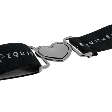 Ceinture élastique Je t'aime EQUITHÈME EK- Cœur