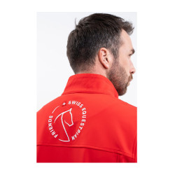Veste Harcour Menthue Unisexe Swiss Equestrian Friends Rouge