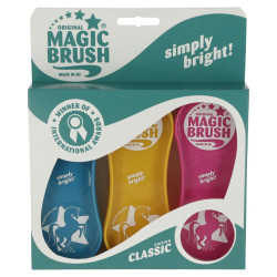 3 brosses Magic Brush Classic Multi-couleurs 3 brosses Magic Brush Classic Multi-couleurs