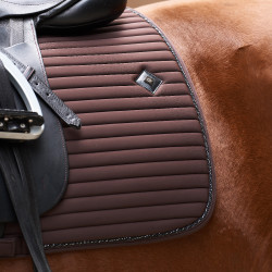 Tapis de selle Imperial Riding Josie Dressage Chocolat Marron