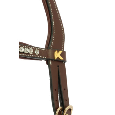 Hoofdstel K by Equithème K-Kapture Bruin