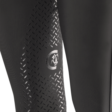 Pantalon d'équitation Kentucky Miami full grip femme Noir