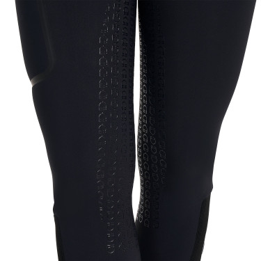 Pantalon slim fit femme taille haute Equestro Ridertechnology full grip