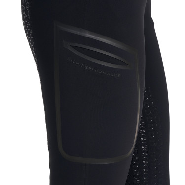Pantalon slim fit femme taille haute Equestro Ridertechnology full grip