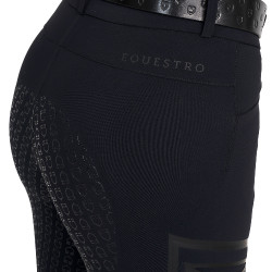 Pantalon slim fit femme taille haute Equestro Ridertechnology full grip