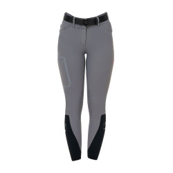 Pantalon slim fit femme taille haute Equestro Ridertechnology coutures thermosoudées Pantalon slim fit femme taille haute Equestro Ridertechnology coutures thermosoudées