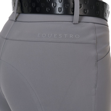 Pantalon slim fit femme taille haute Equestro Ridertechnology coutures thermosoudées Pantalon slim fit femme taille haute Equestro Ridertechnology coutures thermosoudées