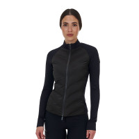 Veste technique femme Equestro Ridertechnology Hybrid Noir